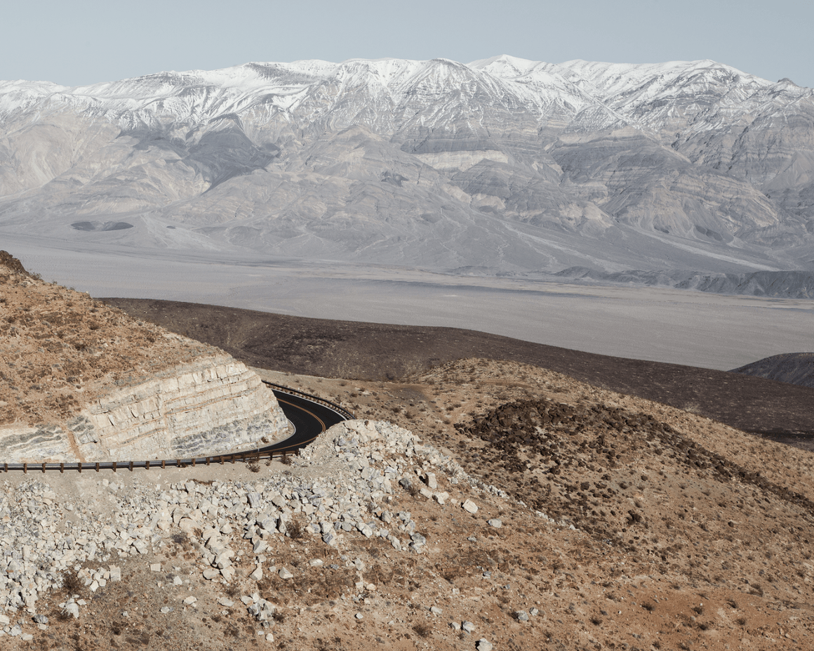 Photographie d'un paysage prise par Marc Alcock pour la série "Space Travel"