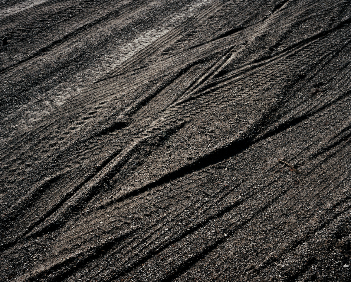 Photographie d'un paysage prise par Marc Alcock pour la série "Space Travel"