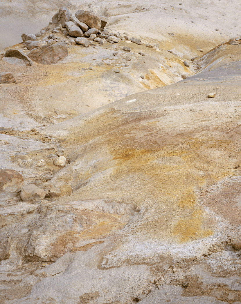 Photographie d'un paysage prise par Marc Alcock pour la série "Space Travel"