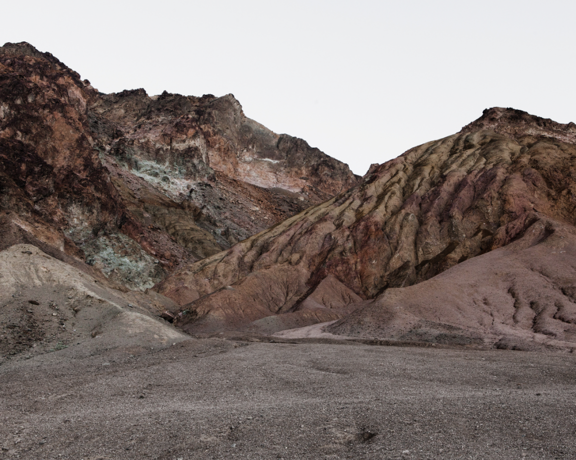 Photographie d'un paysage prise par Marc Alcock pour la série "Space Travel"