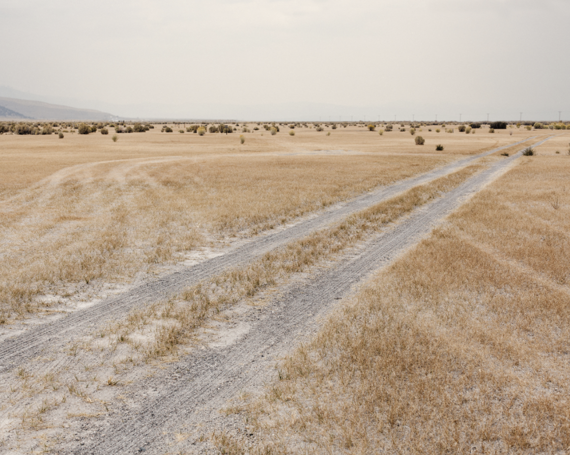 Photographie d'un paysage prise par Marc Alcock pour la série "Space Travel"