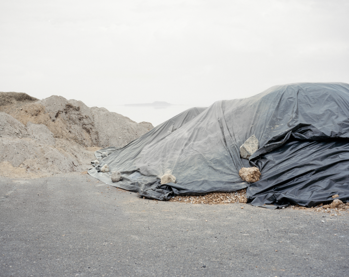 Photographie d'un paysage prise par Marc Alcock pour la série "Space Travel"