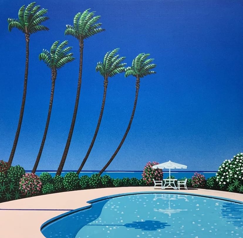 Hiroshi Nagai poste ses cartes postales californiennes 1