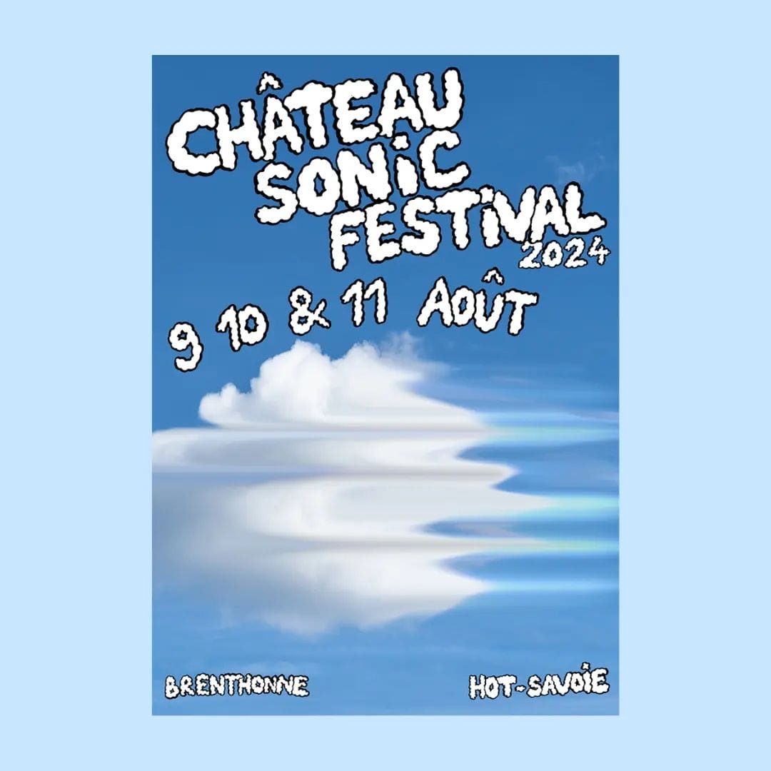 affiche du Chateau Sonic Festival 2024