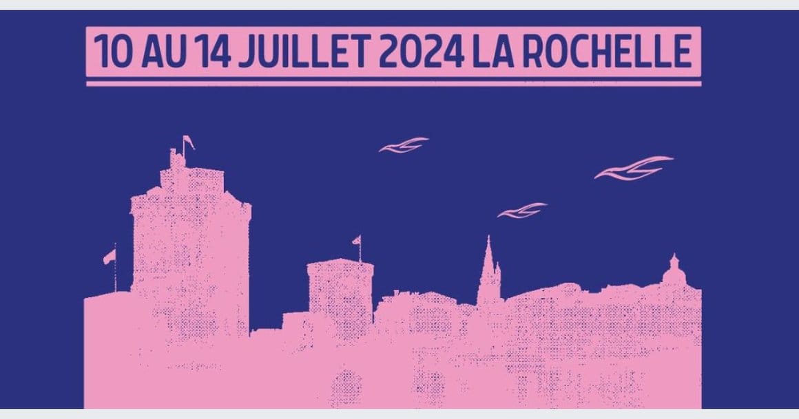 affiche du festival Francofolies de la Rochelle 2024