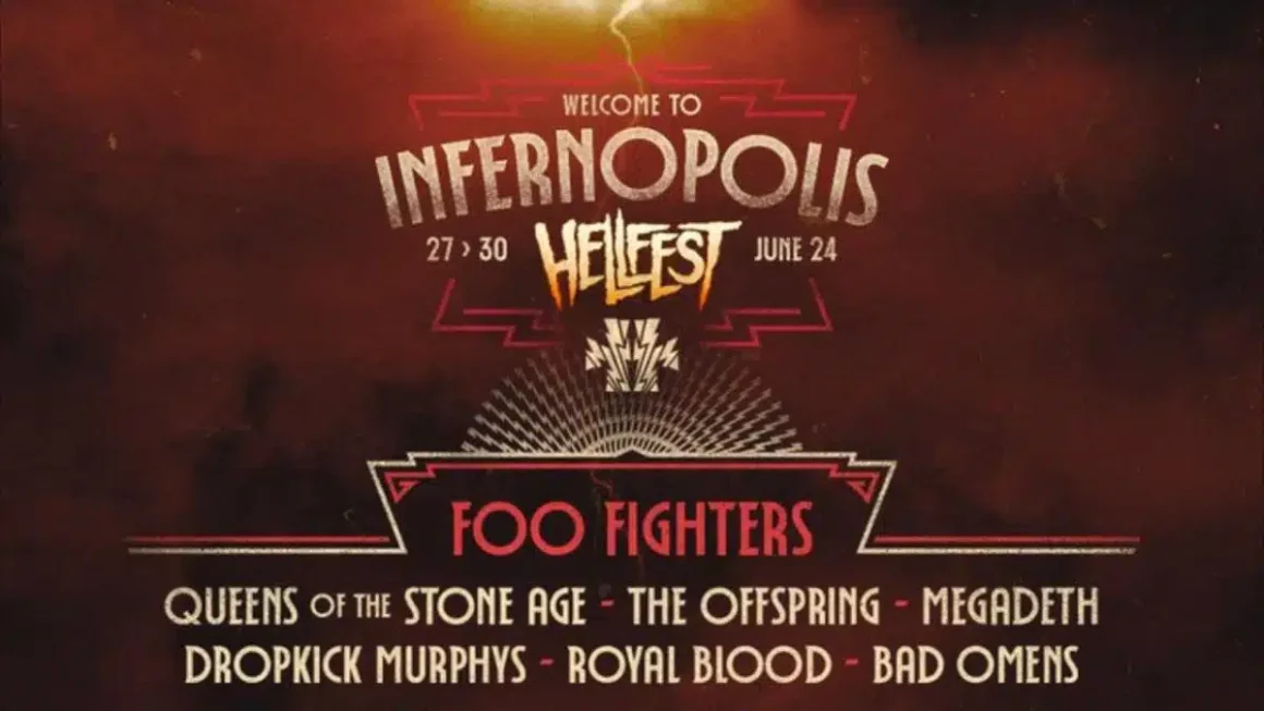 affiche du festival Hellfest 2024