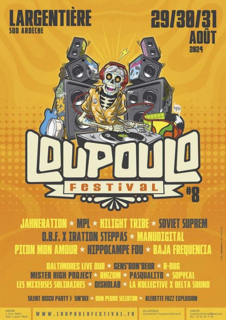 affiche du festival Loupoulo 2024