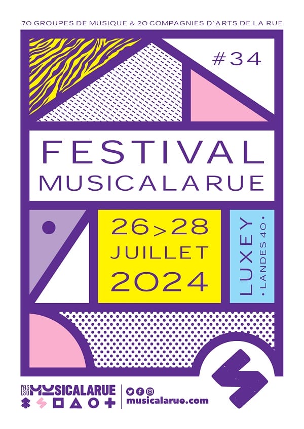 affiche du festival Musicalarue 2024