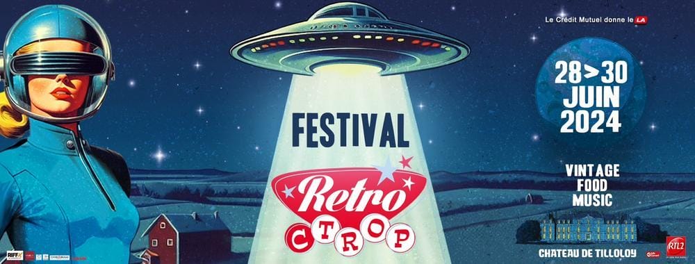 affiche du festival Retro C Trop  2024