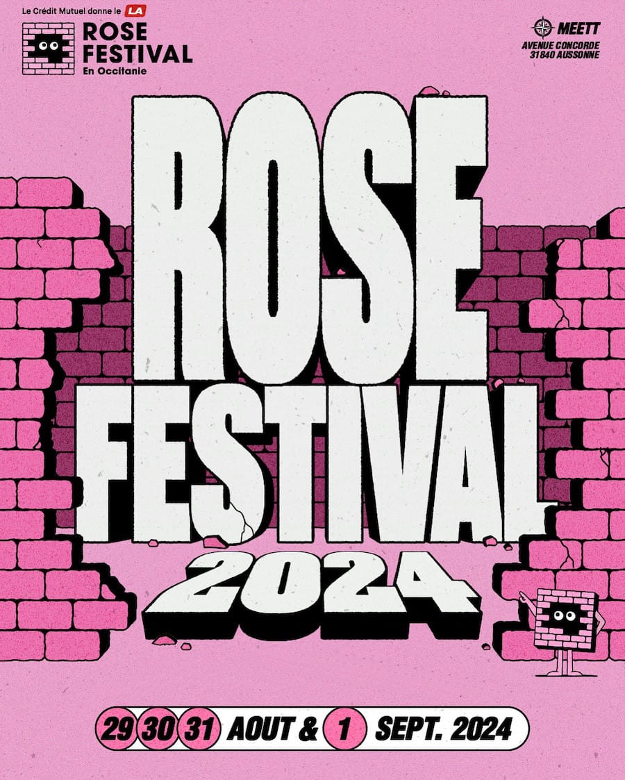 affiche du festival Rose Festival 2024