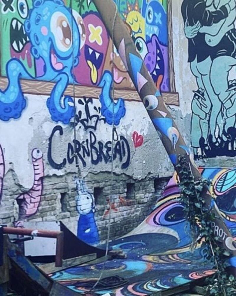 Graffiti de Cornbread à Amsterdam