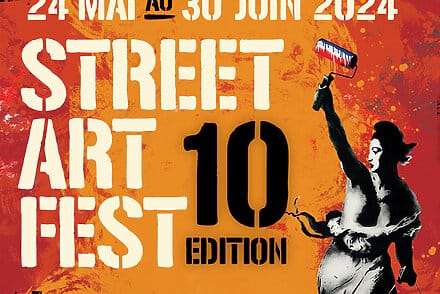 affiche du Street Art Fest Grenoble-Alpes