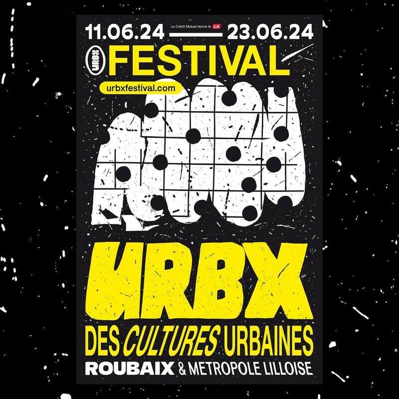 affiche du festival URBX