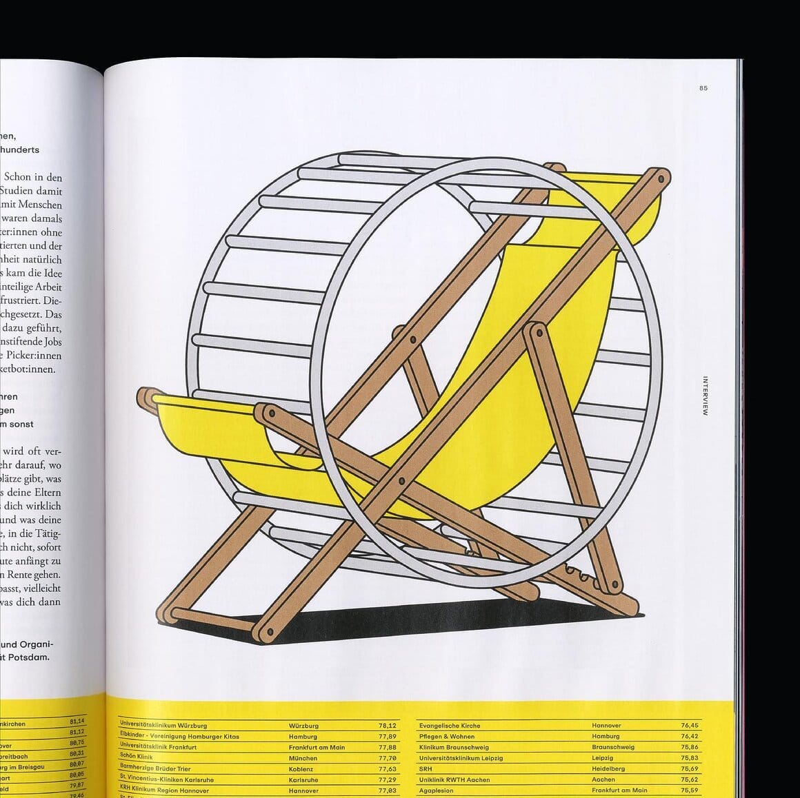 transat- roue pour hamster jaune, par Rob en Robin