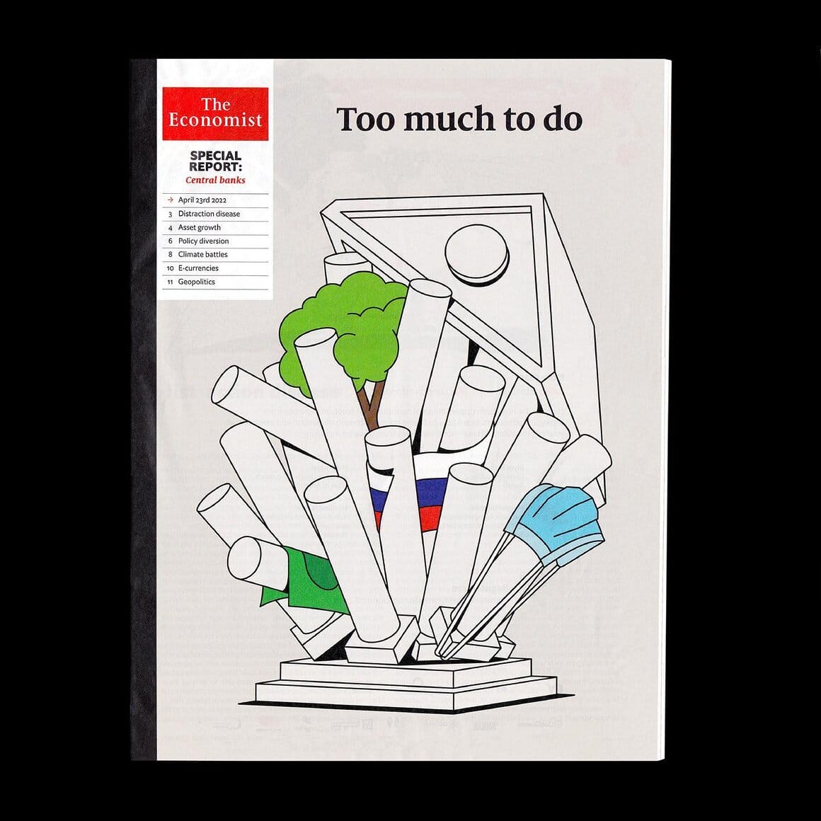 the economist illustration de presse